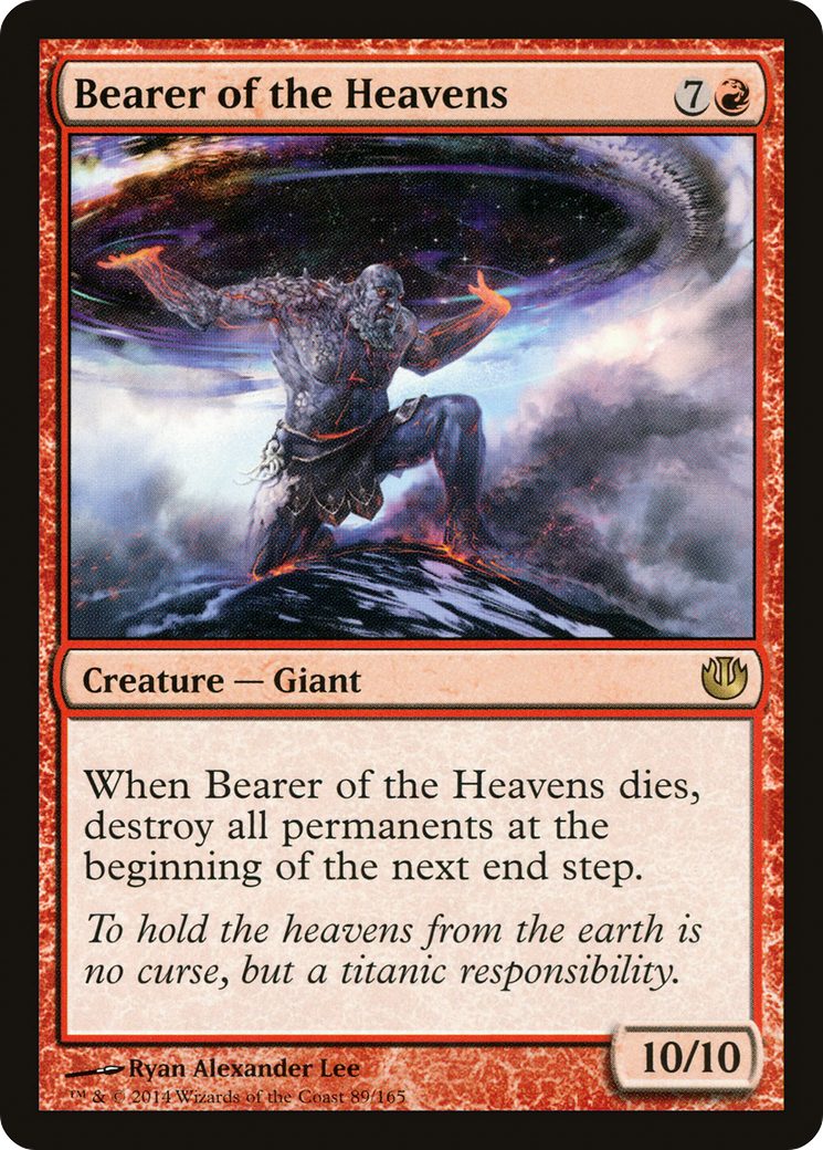 Bearer of the Heavens (089) Foil - Journey into Nyx