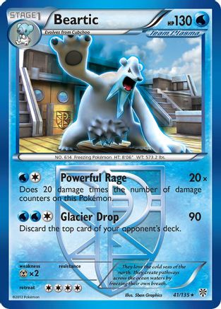 Beartic (Team Plasma) (41) - Plasma Storm