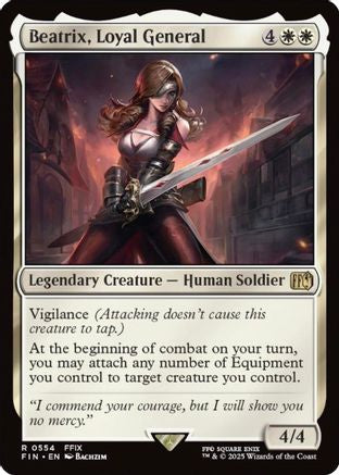 Beatrix, Loyal General (554) - FINAL FANTASY