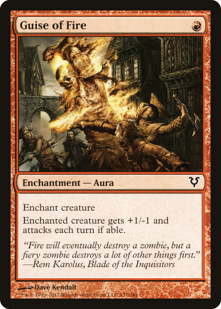 Guise of Fire (137) - Avacyn Restored