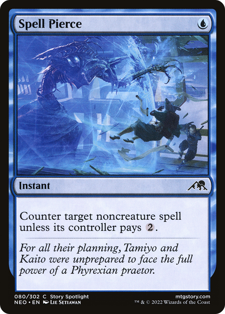 Spell Pierce (080) - Kamigawa: Neon Dynasty