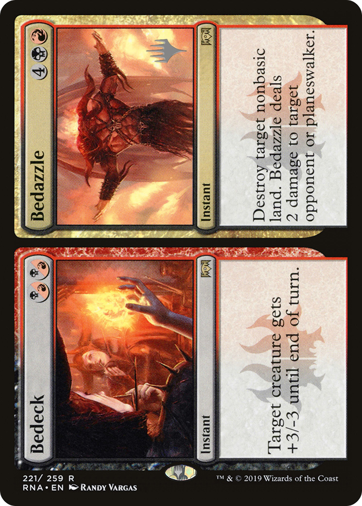 Bedeck // Bedazzle (221p) - Ravnica Allegiance Promos Foil