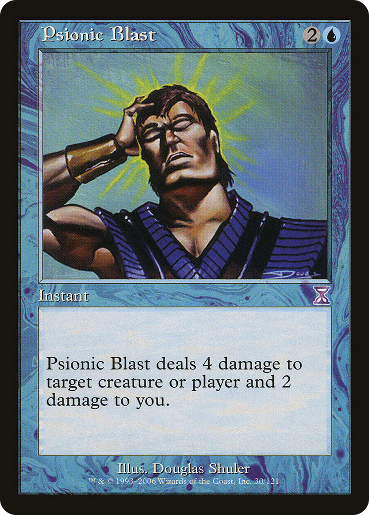 Psionic Blast (Retro) (030) - Time Spiral Timeshifted
