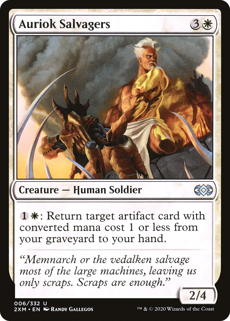 Auriok Salvagers (006) Foil - Double Masters