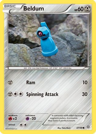 Beldum (47) Reverse Holofoil - Ancient Origins
