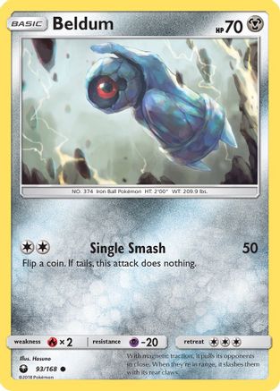 Beldum (93) Reverse Holofoil - Celestial Storm