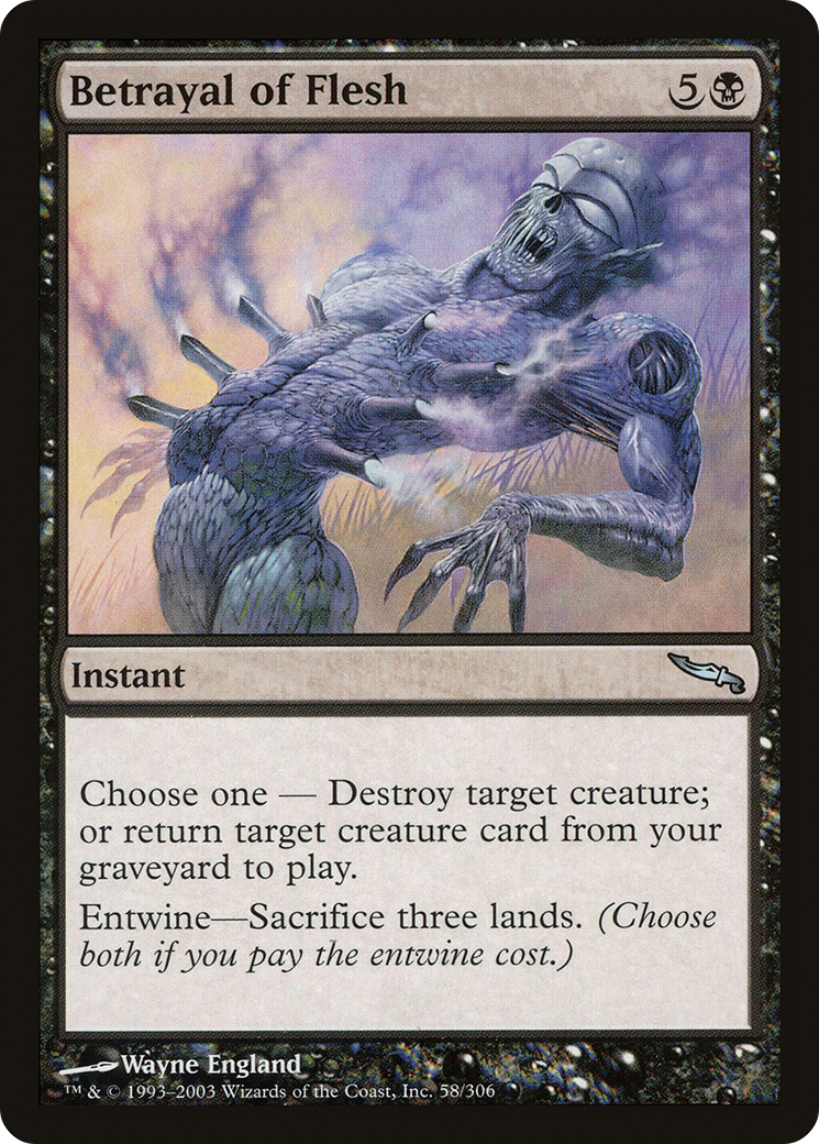 Betrayal of Flesh (058) Foil - Mirrodin