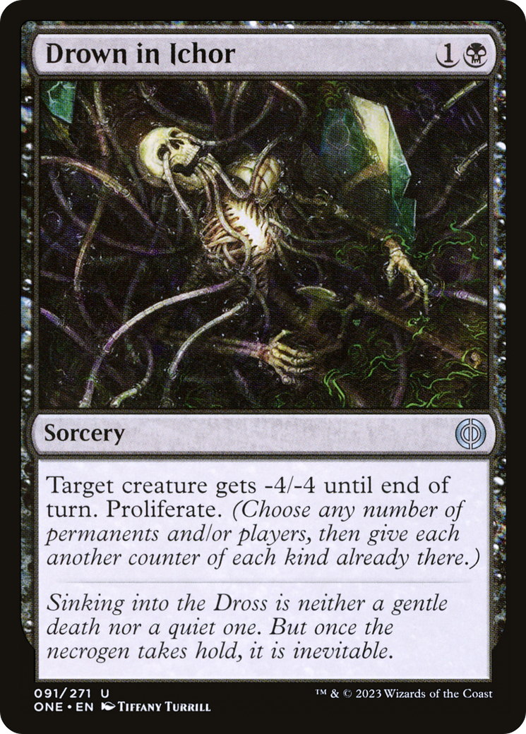 Drown in Ichor (091) Foil - Phyrexia: All Will Be One