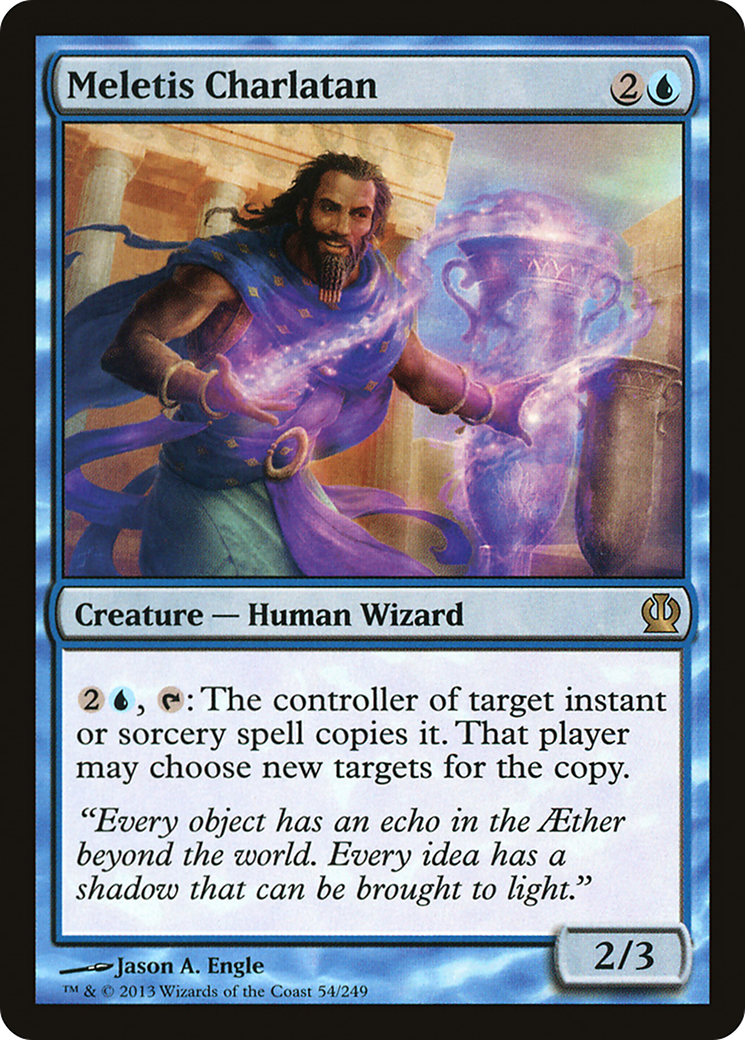 Meletis Charlatan (054) Foil - Theros