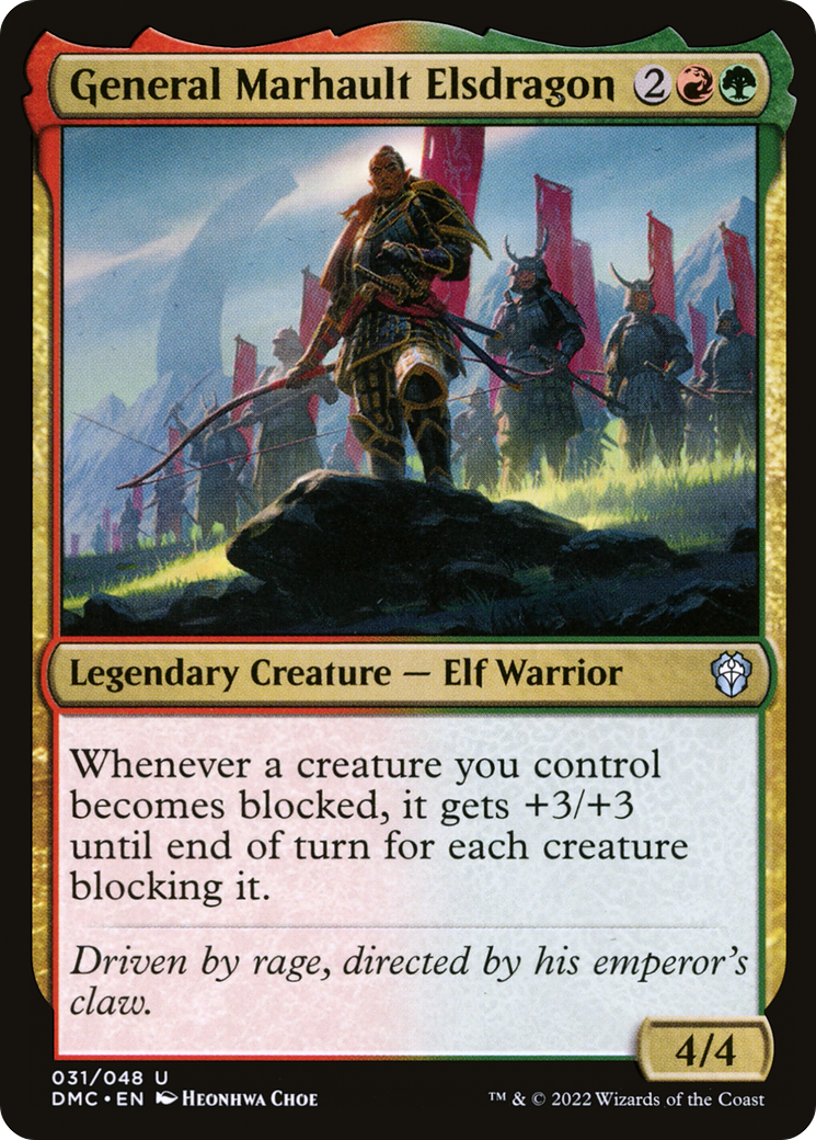 General Marhault Elsdragon (031) - Dominaria United Commander
