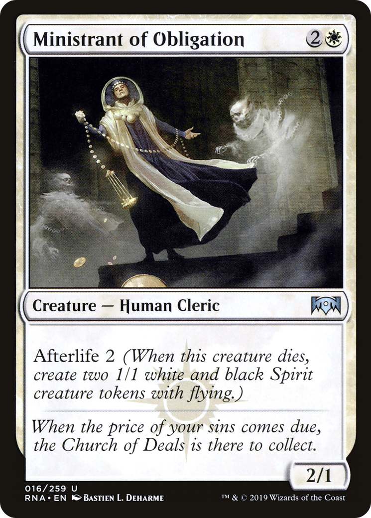 Ministrant of Obligation (016) Foil - Ravnica Allegiance