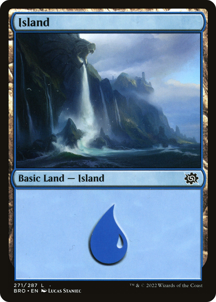 Island (271) Foil - The Brothers' War