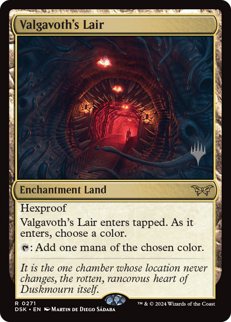 Valgavoth's Lair (271) - Duskmourn: House of Horror Promos