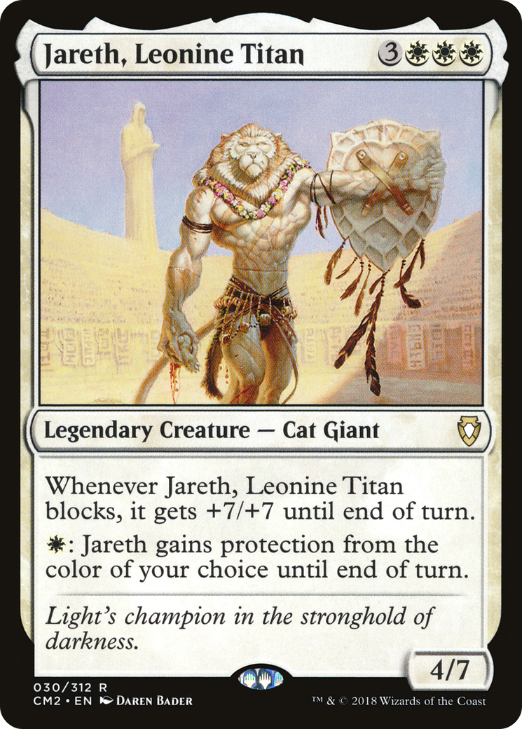 Jareth, Leonine Titan (030) - Commander Anthology Volume II