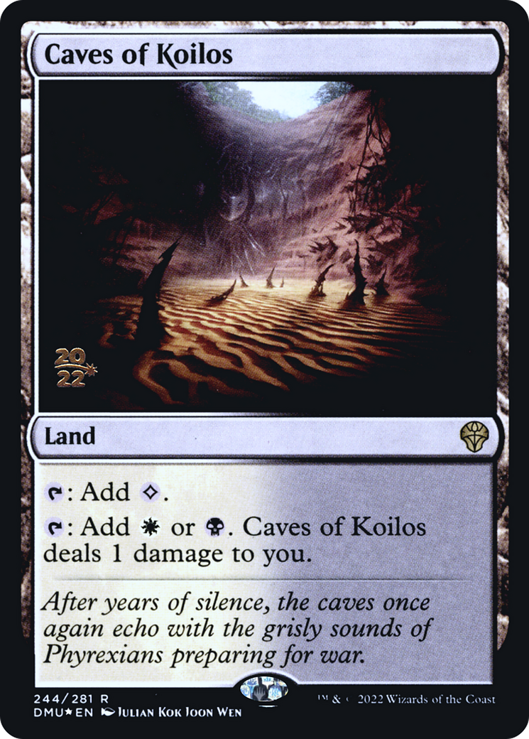 Caves of Koilos (244s) Foil - Dominaria United Promos