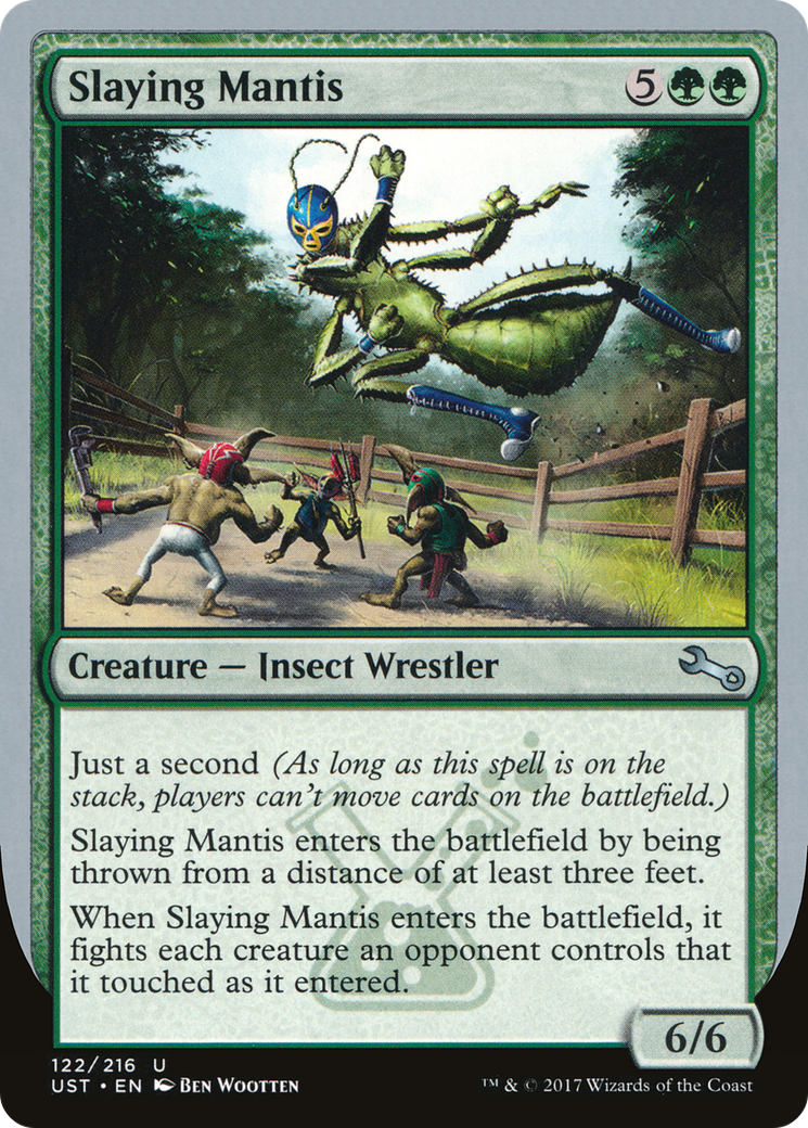 Slaying Mantis (122) - Unstable