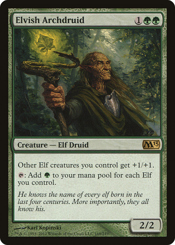 Elvish Archdruid (168) - Magic 2013