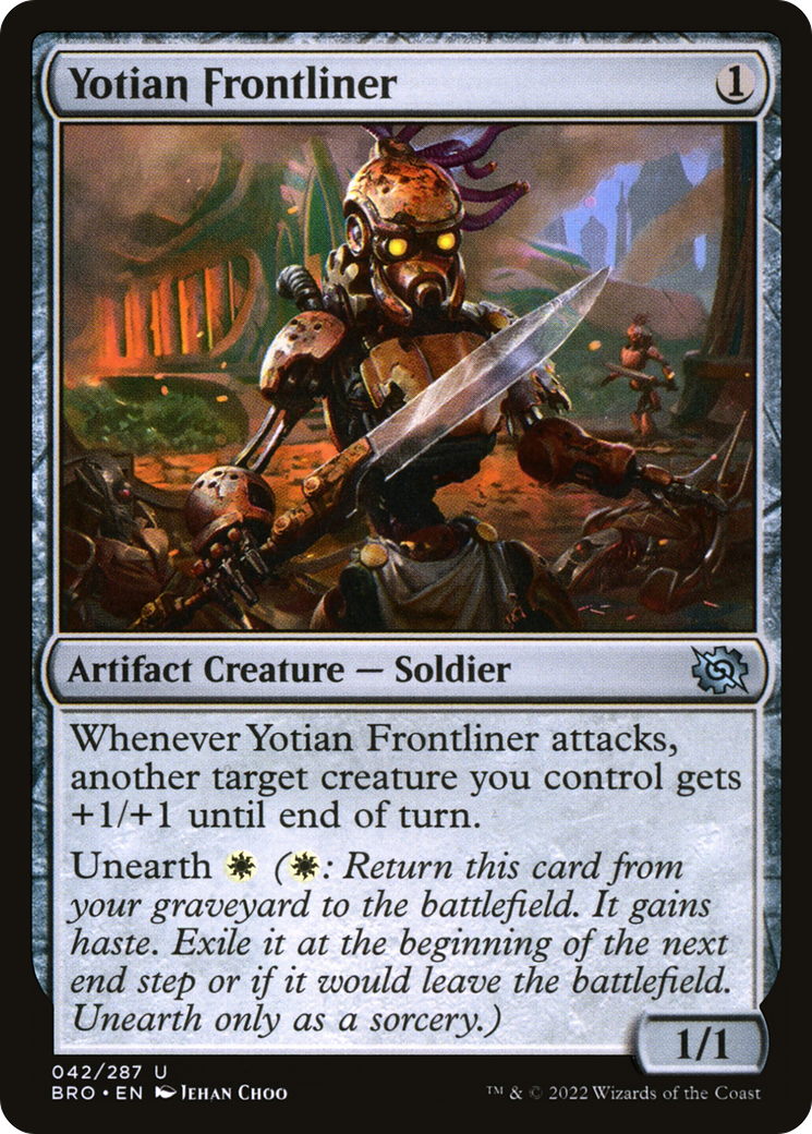 Yotian Frontliner (042) Foil - The Brothers' War