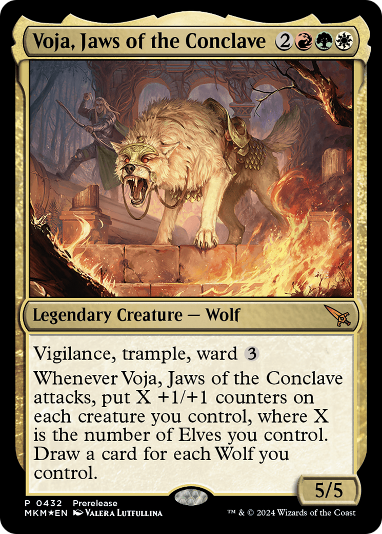 Voja, Jaws of the Conclave Foil (432)