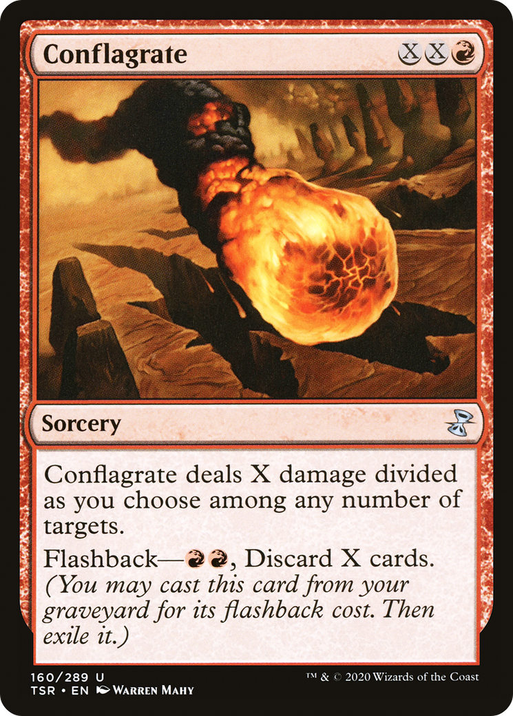 Conflagrate (160) Foil - Time Spiral Remastered
