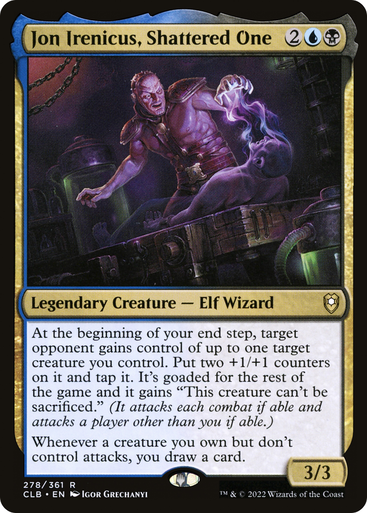 Jon Irenicus, Shattered One (278) - Commander Legends: Battle for Baldur's Gate