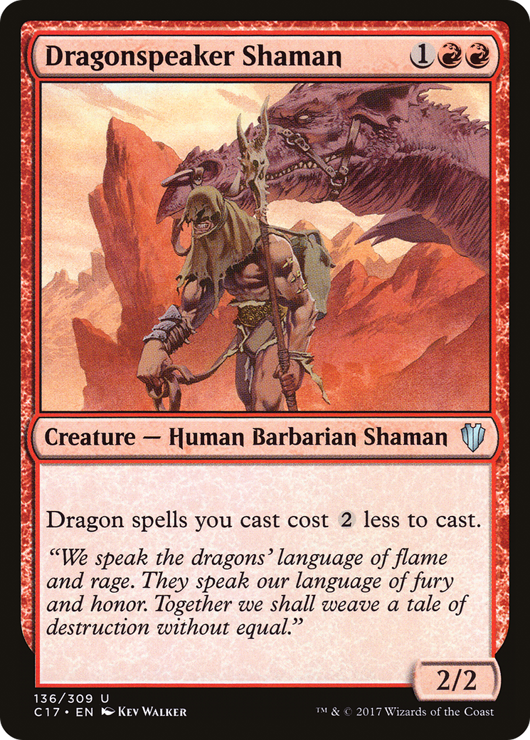 Dragonspeaker Shaman (136) - Commander 2017