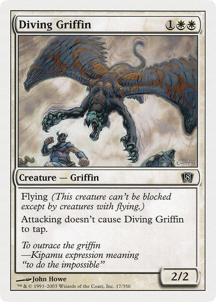Diving Griffin (017) Foil - Eighth Edition
