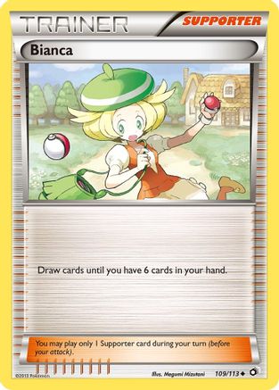 Bianca (109) Reverse Holofoil - Legendary Treasures