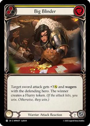 Big Blinder (Yellow) (MPW077) - Mastery Pack Warrior