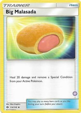 Big Malasada (114) - Trainer Kit: Alolan Sandslash & Alolan Ninetales