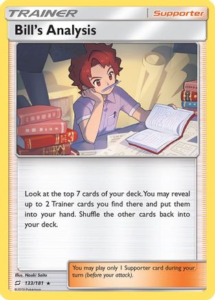 Bill's Analysis (133) Holofoil - Team Up