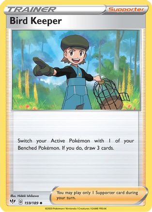 Bird Keeper (159) Reverse Holofoil - Darkness Ablaze