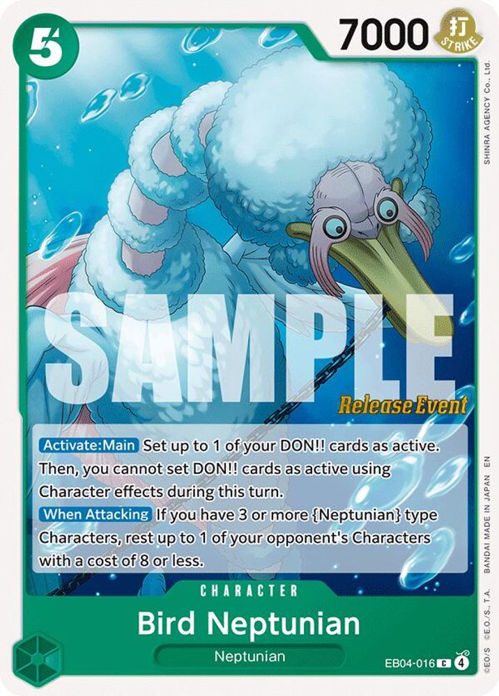 Bird Neptunian (EB04-016) Release Event Cards