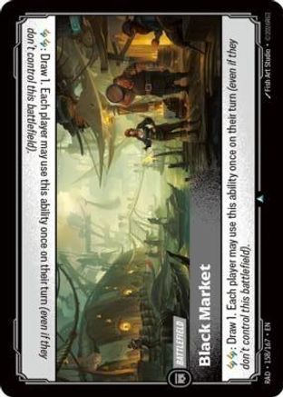 Black Market (158) Foil - Radiance