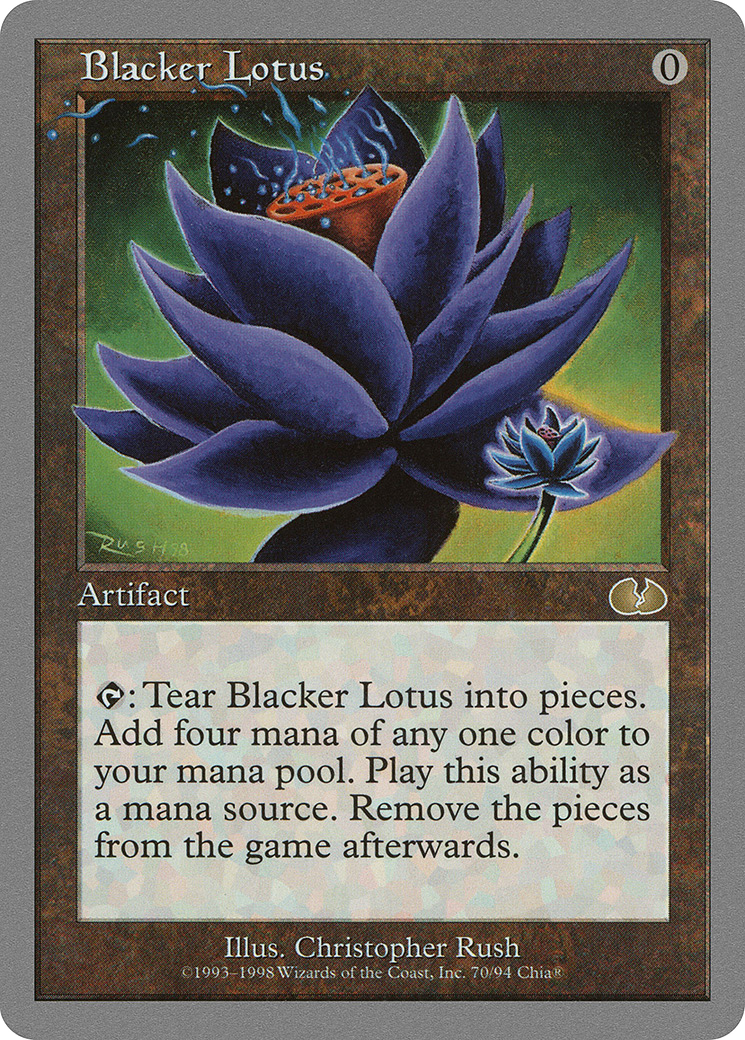 Blacker Lotus (070) - Unglued