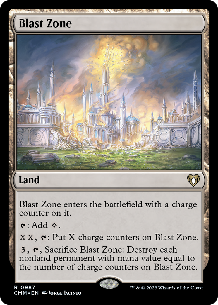 Blast Zone (987) - Commander Masters