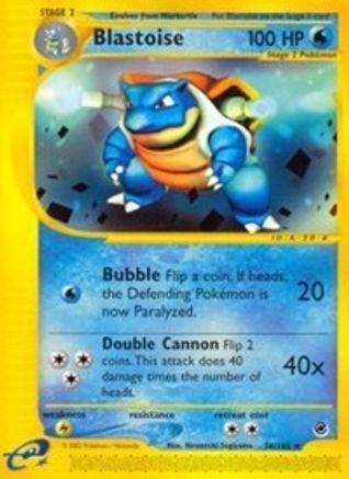 Blastoise (36) Reverse Holofoil - Expedition