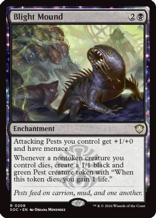 Blight Mound (208) - Commander: Secrets of Strixhaven