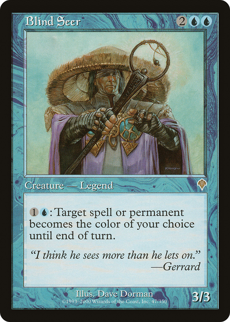 Blind Seer (047) Foil - Invasion