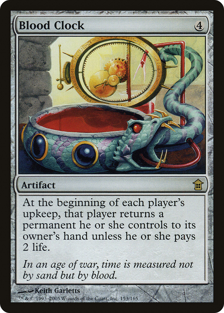 Blood Clock (153) Foil - Saviors of Kamigawa