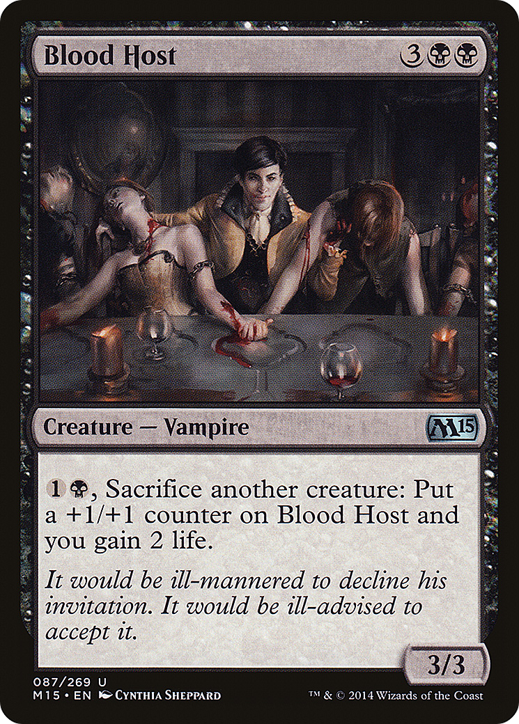 Blood Host (087) Foil - Magic 2015