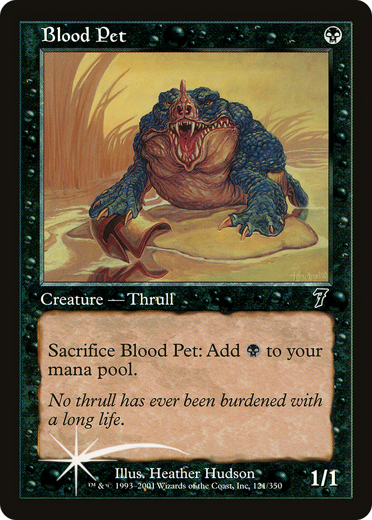 Blood Pet (121) Foil - Seventh Edition