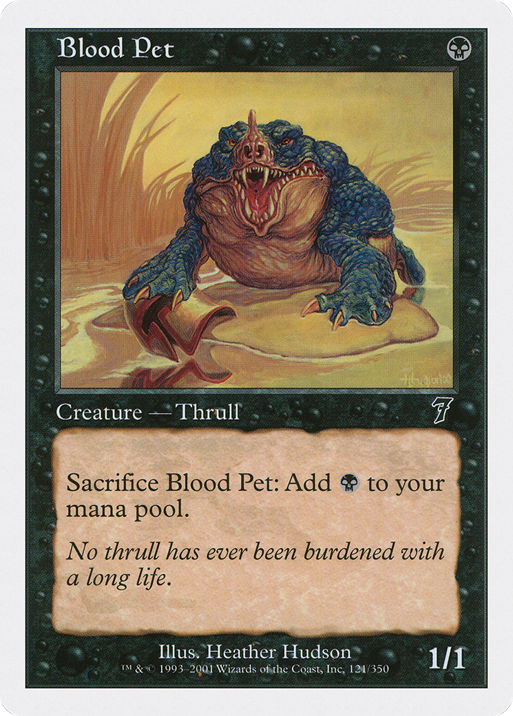 Blood Pet (121) - Seventh Edition