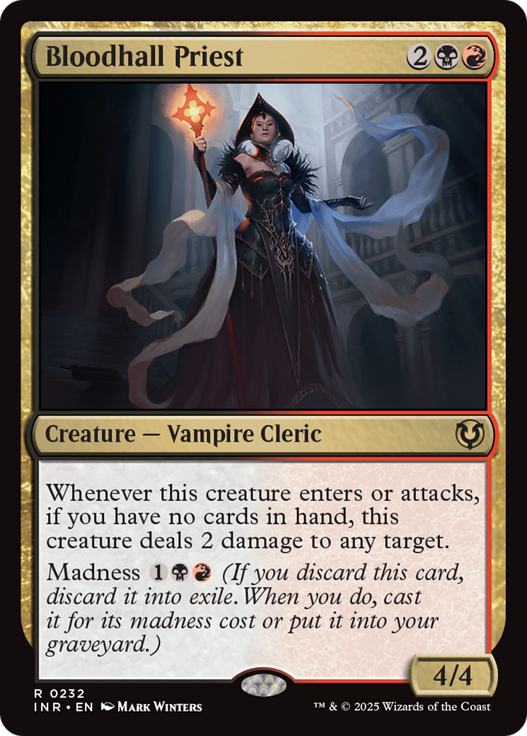 Bloodhall Priest (232) Foil - Innistrad Remastered