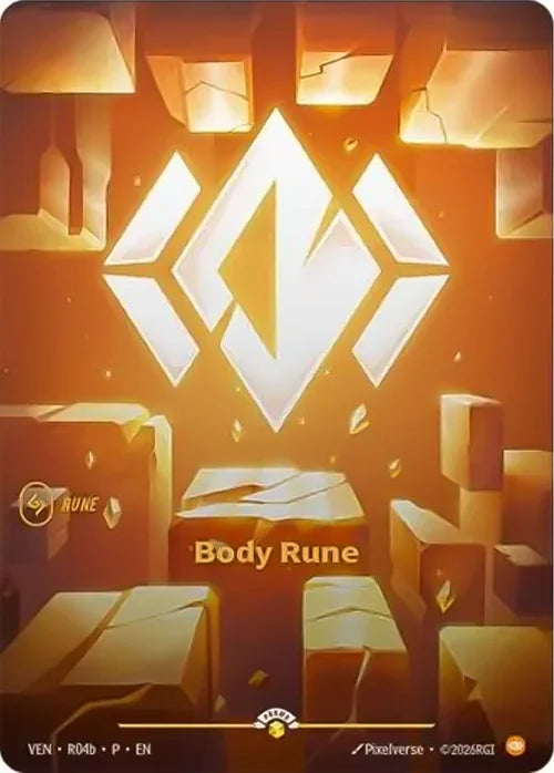 Body Rune (VEN) (R04b) Foil - Riftbound Promotional Cards