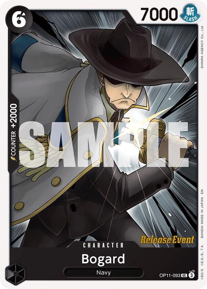 Bogard (OP11-093) Release Event Cards