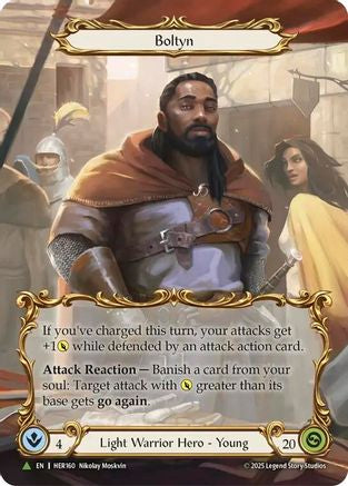 Boltyn (HER0160) Cold Foil - Flesh and Blood: Promo Cards