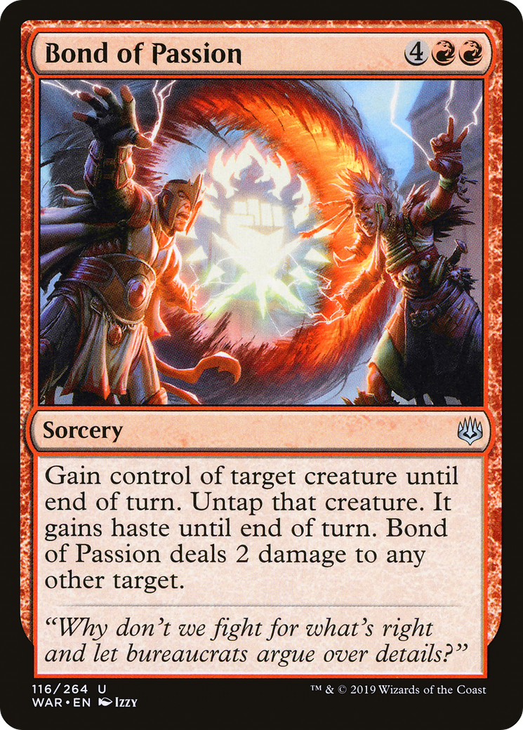 Bond of Passion (116) - War of the Spark Foil