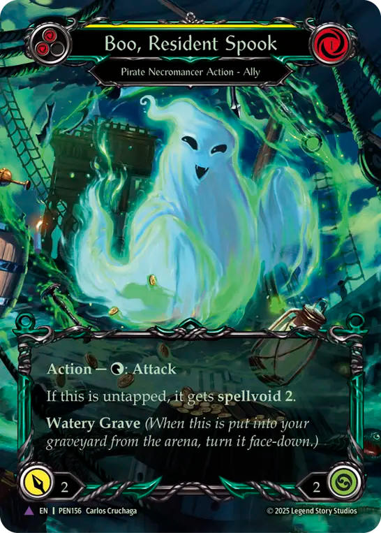 Boo, Resident Spook (Marvel) (PEN156) Cold Foil - Compendium of Rathe