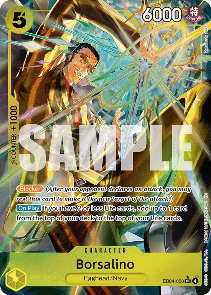 Borsalino (Alternate Art) (EB04-058) Foil